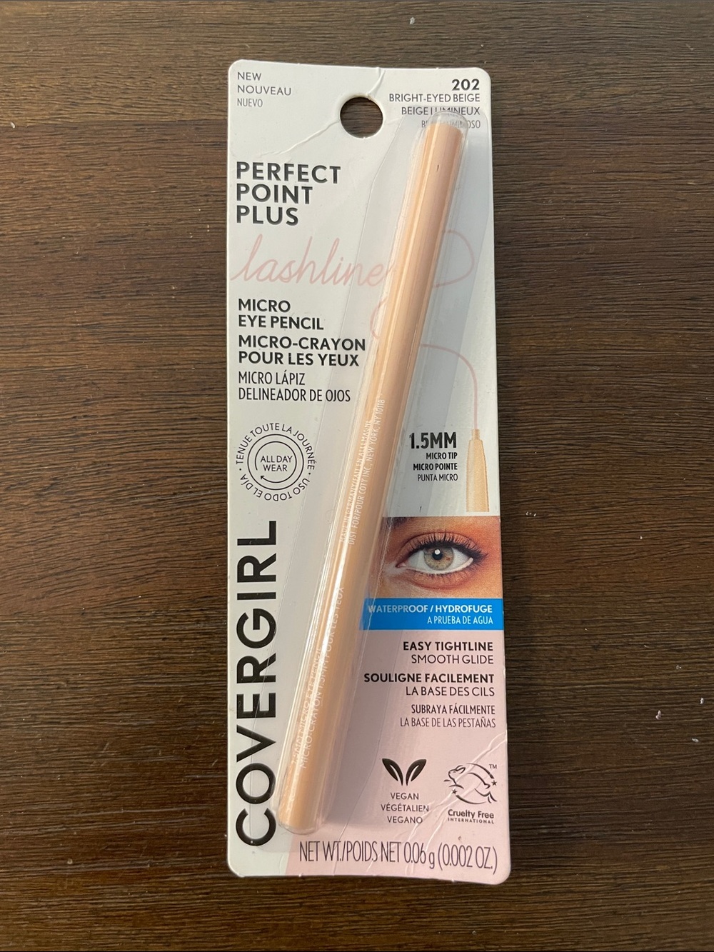 Covergirl Perfect Point Plus Lashline Micro Eye Pencil Bright-Eyed Beige 1.5mm - Picture 1 of 2